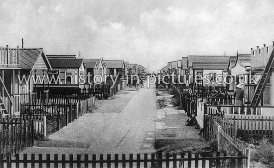 Alvis Avenue, Jaywick Sands, Essex. c.1930's